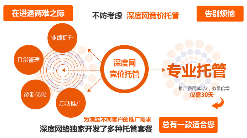 在進退兩難之際不妨考慮深度網競價托管服務商