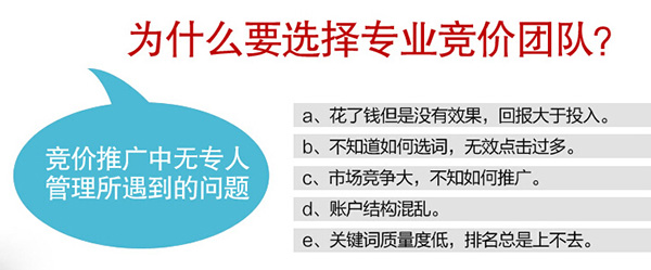 中小型企業競價推廣所存在的問題