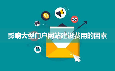 影響大型門戶網站建設費用的因素