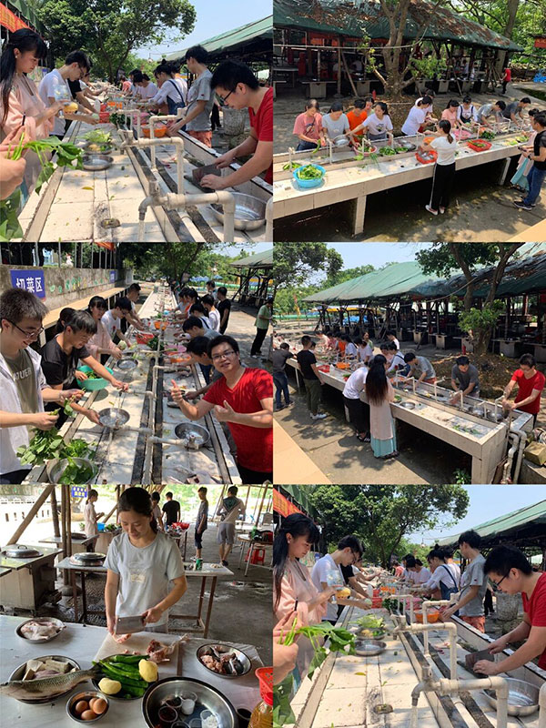 準備午餐食材
